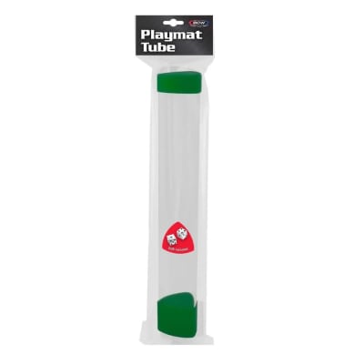 Tubo Porta Playmat BCW + Dice Cap - Green