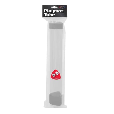Tubo Porta Playmat BCW + Dice Cap - White