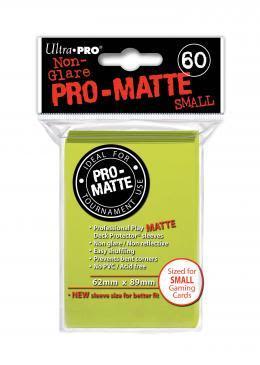 Protectores Small Pro-Matte Amarillo 60u