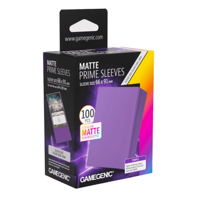 Protectores Matte Prime Sleeves - Purple