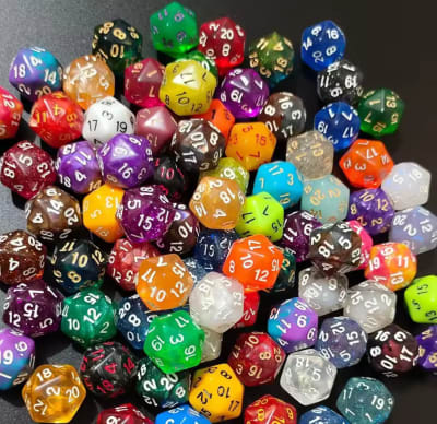 Dados granel (20 caras)