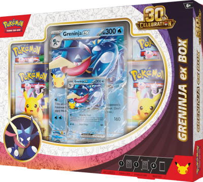 [PREVENTA] Pokémon TCG 30th Celebration Greninja EX Box ENG1