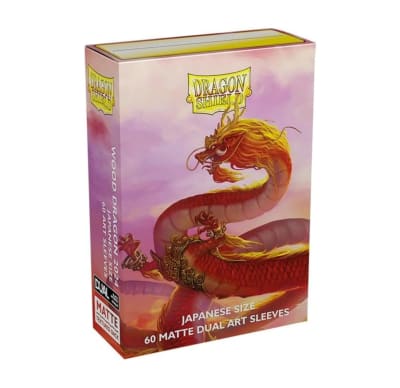 Protectores Dragon Shield Art Japanese Brushed Year of the Wood Dragon, Limited Edition1