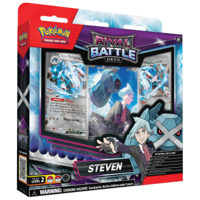 Pokemon TCG Rival Battle Deck Steven Español1