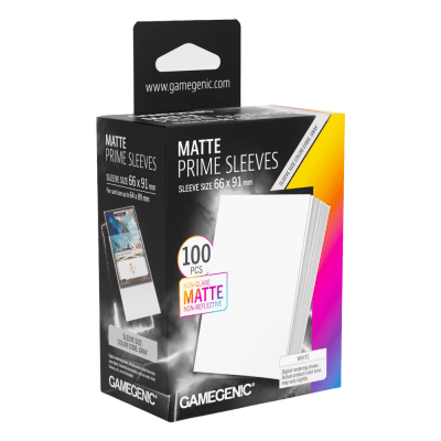 Protectores Matte Prime Sleeves - White