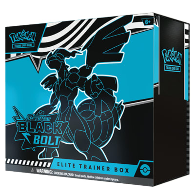 Pokemon TCG Scarlet & Violet - Black Bolt - Elite Trainer Box English