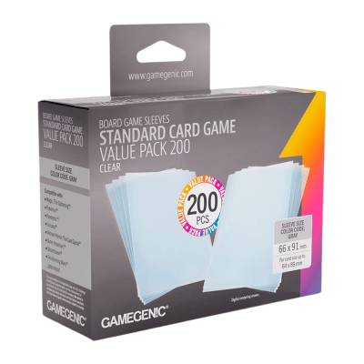 Protectores Gamegenic Prime Standard Size Value Pack 200