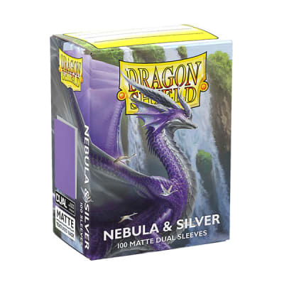 Protector Dragon Shield Dual Matte Standard - Nebula & Silver1
