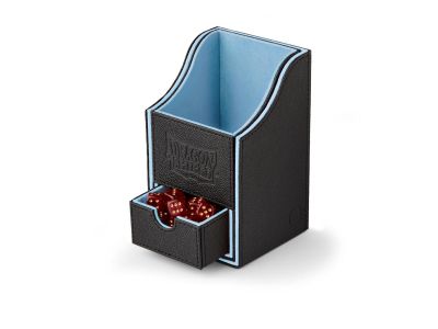 DeckBox Nest para 100 cartas con porta dados Dragon Shield Azul1
