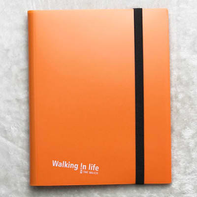 Carpeta Walking In Life 360 Cartas - Orange1