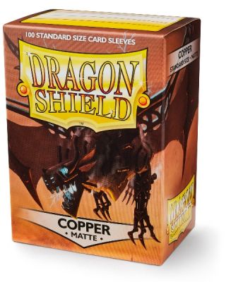 Protectores Standard 100 Unidades Matte Copper Dragon Shield Protectores Standard 100 Unidades Matte Copper Dragon Shield