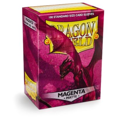 Protector Dragon Shield Standard Matte 100u. - Magenta1