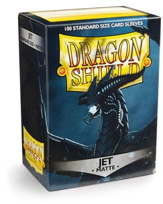 Protector Dragon Shield Standard Matte 100u. - Jet