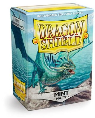 Protectores Standard 100 Unidades Matte Mint Dragon Shield Protectores Standard 100 Unidades Matte Mint Dragon Shield