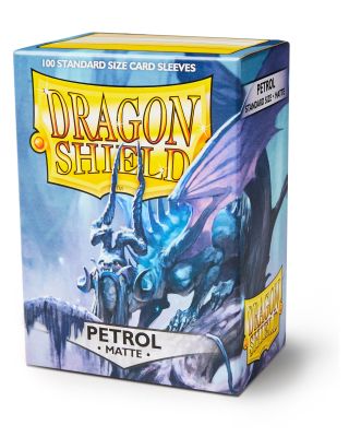 Protectores Standard 100 Unidades Matte Petrol Dragon Shield Protectores Standard 100 Unidades Matte Petrol Dragon Shield