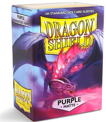 Protector Dragon Shield Standard Matte 100u. - Purple