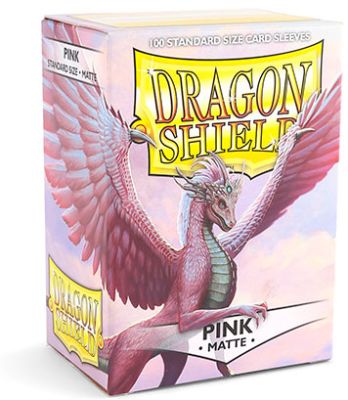 Protector Dragon Shield Standard Matte 100u. - Pink