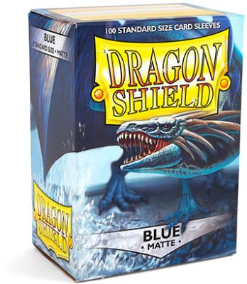 Protector Dragon Shield Standard Matte 100u. - Blue