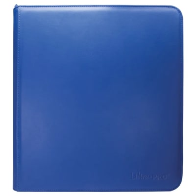 Carpeta Ultra Pro Vivid 12-Pocket Zippered Pro-Binder - Blue1