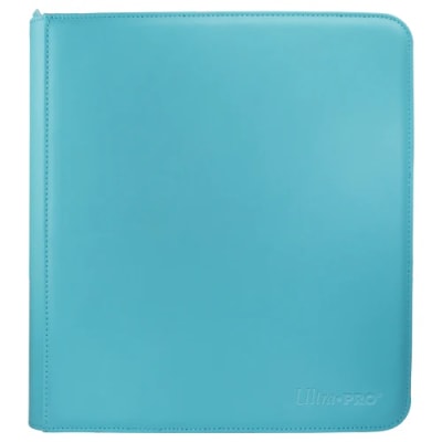 Carpeta Ultra Pro Vivid 12-Pocket Zippered Pro-Binder - Light Blue