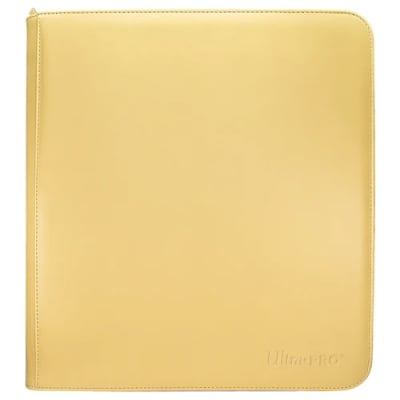 Carpeta Ultra Pro Vivid 12-Pocket Zippered Pro-Binder - Yellow