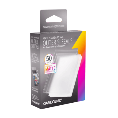 Cubre Protector Gamegenic Outer Sleeves Matte Standard