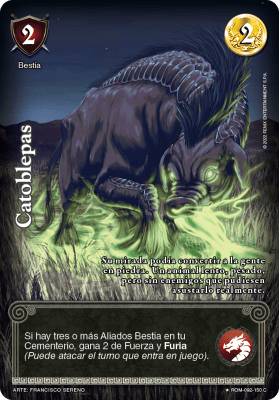 Catoblepas Foil1