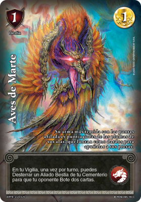 Aves de Marte Foil1