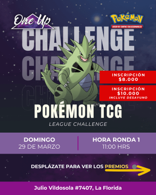 League Challenge Pokemón [Marzo] + Desayuno
