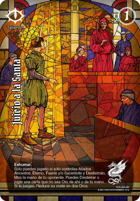 Juicio a la Santa Legendaria1