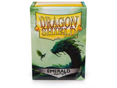 Protectores Standard 100 Unidades Matte Emerald Dragon Shield Protectores Standard 100 Unidades Matte Emerald Dragon Shield