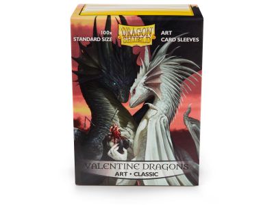 Protectores Art Classic Standard 100 Unidades Valentine Dragons Dragon Shield  1