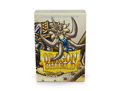 Protector Dragon Shield Japanese Matte 60u. - Ivory