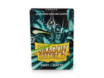 Protectores Japanese Small 60 Unidades Matte Mint Dragon Shield Protectores Japanese Small 60 Unidades Matte Mint Dragon Shield