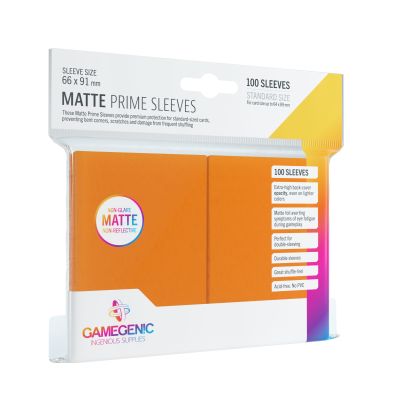 Protectores Prime Sleeves - Orange1