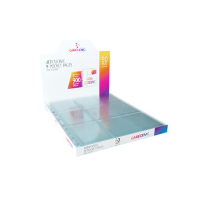 Display Hojas para Archivador Ultrasonic 9-pocket Sideloading - Clear