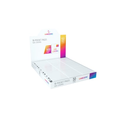 Display 50 Hojas para Archivador 18-Pocket Sideloading - White Display 50 Hojas para Archivador 18-Pocket Sideloading - White