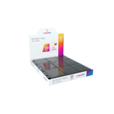 Display 50 Hojas para Archivador 18-pocket Sideloading - Black