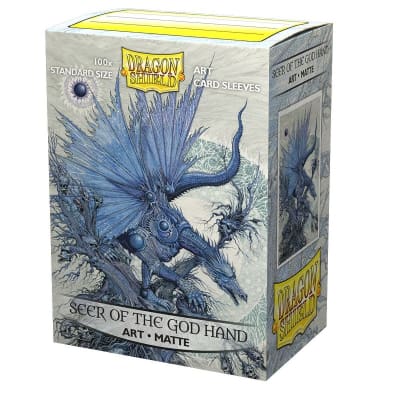 Protectores Dragon Shield Art Matte (100u) - Seer of the God Hand Protectores Dragon Shield Art Matte (100u) - Seer of the God Hand