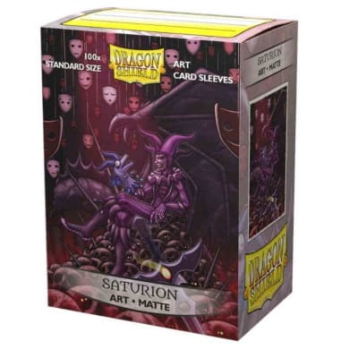 Protectores Dragon Shield Art Matte (100u) - Saturion: Portrait Protectores Dragon Shield Art Matte (100u) - Saturion: Portrait