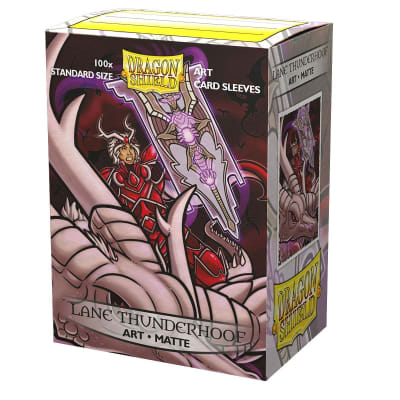 Protectores Dragon Shield Art Matte (100u) - Lane Thunderhoof: Portrait Protectores Dragon Shield Art Matte (100u) - Lane Thunderhoof: Portrait
