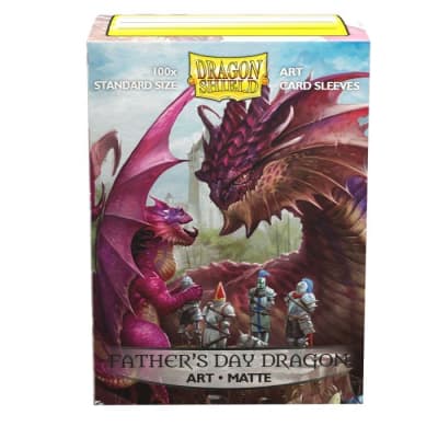 Protectores Dragon Shield Art Matte (100u) - Fathers Day Dragon Protectores Dragon Shield Art Matte (100u) - Fathers Day Dragon