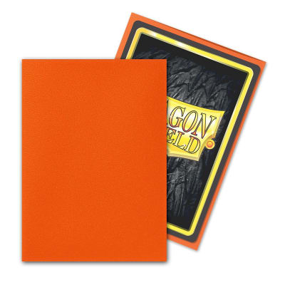 Protector Dragon Shield Standard Matte (100) - Tangerine Protector Dragon Shield Standard Matte (100) - Tangerine