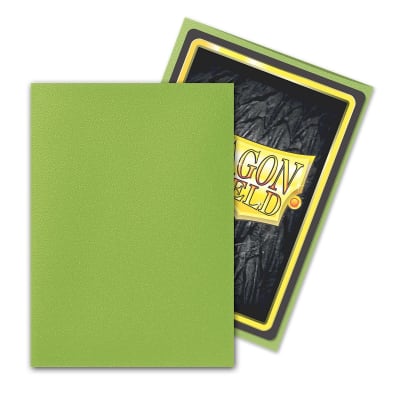 Protector Dragon Shield Standard Matte (100) - Lime Protector Dragon Shield Standard Matte (100) - Lime