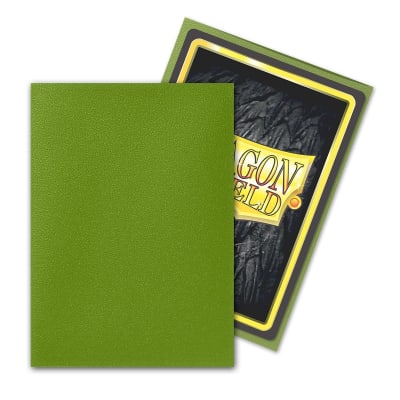 Protector Dragon Shield Standard Matte (100) - Olive Protector Dragon Shield Standard Matte (100) - Olive