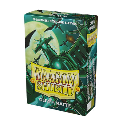 Protector Dragon Shield Japanese Matte 60. - Olive1