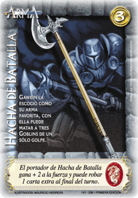 Hacha de Batalla Foil