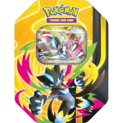 [PREVENTA] Pokémon TCG Mega Forces Tin Mega Zeraora EX ENG1