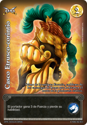 Casco Etrusco-Corintio Foil