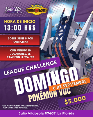 League Challenge Pokémon VGC [Septiembre]